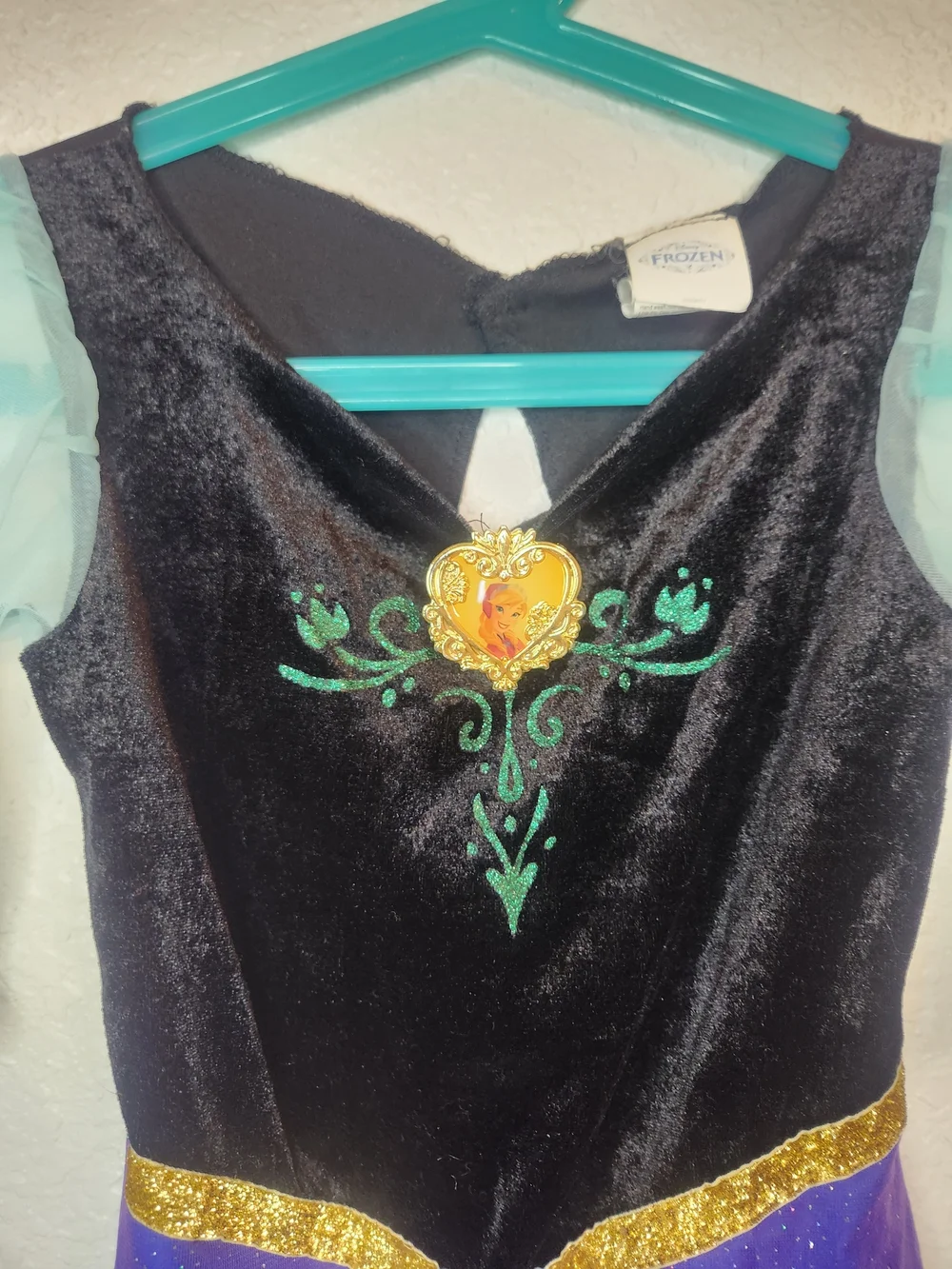 Disney Frozen anna princess dressup Halloween costume Size s 4 6